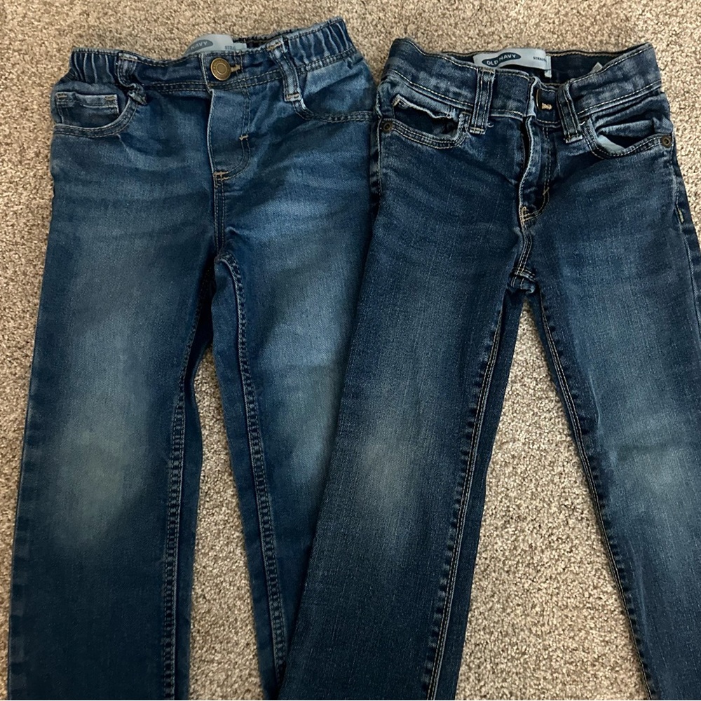 Old navy little boys jeans. Size 4T lot